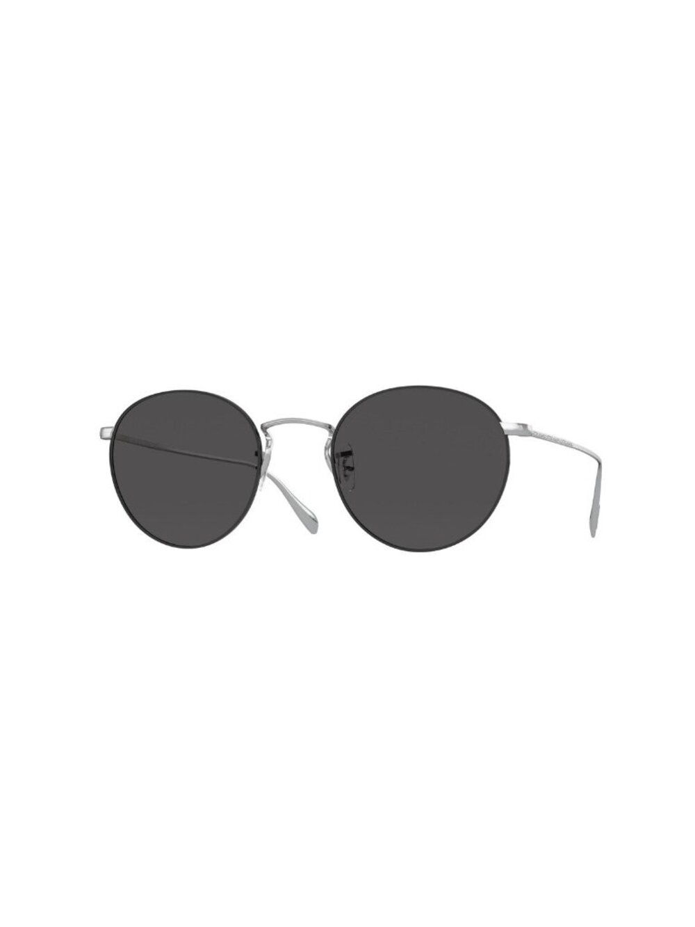 New Oliver Peoples Unisex Sunglasses Silver Grey Lens Metal Frame OV1186S SUN 50